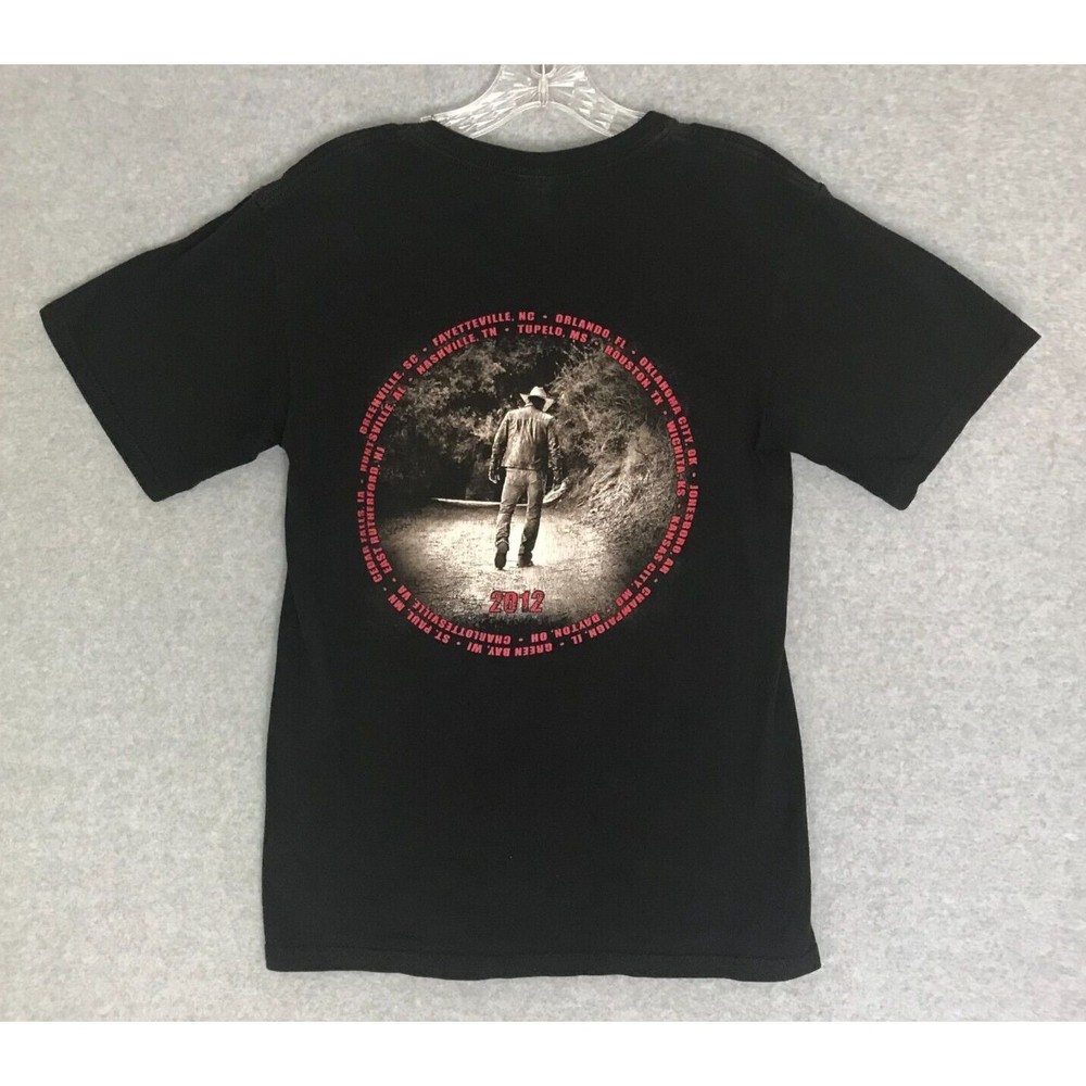 Jason Aldean 2012‎ Concert Shirt Mens Small Black Country Music Superstar Tour